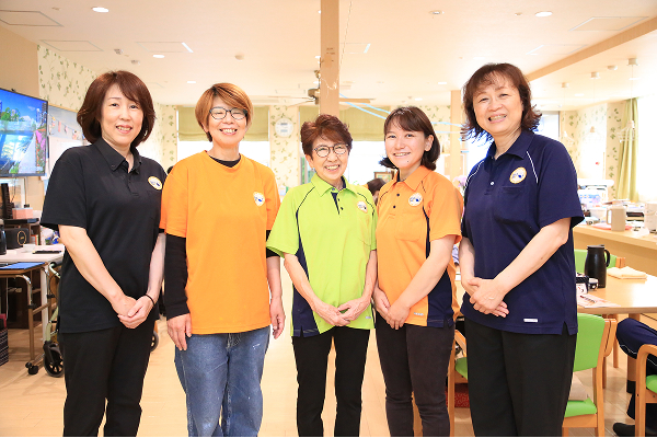 専門資格を持つスタッフによる安心のサポート体制