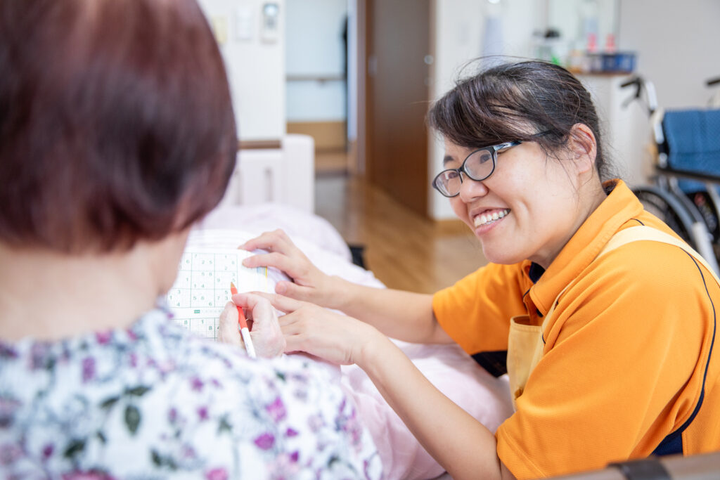 専門スタッフによるリハビリとケア