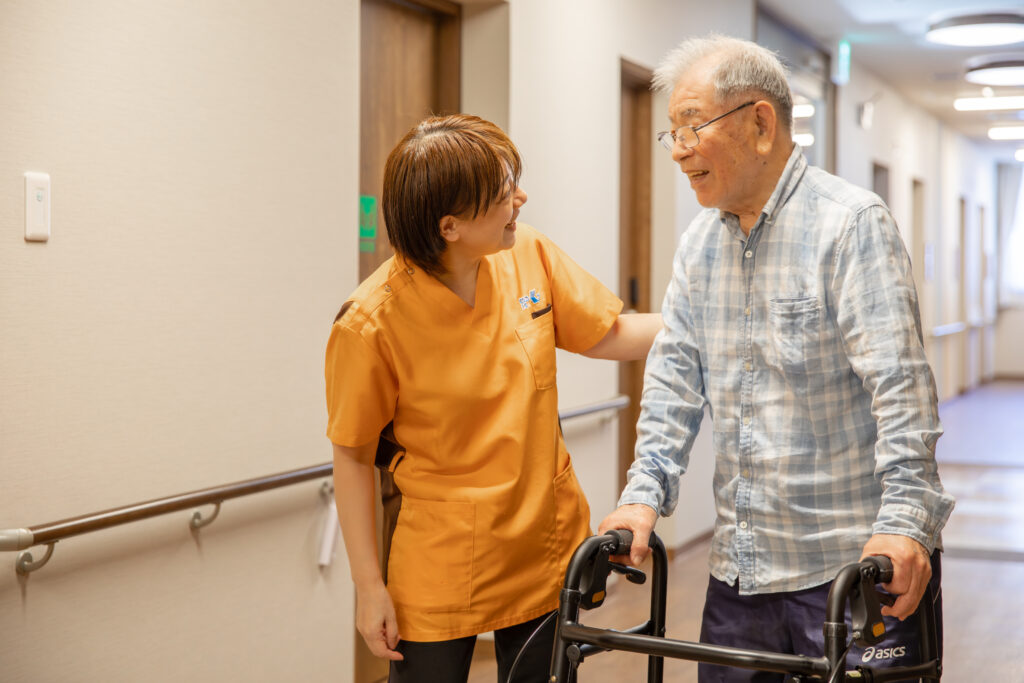 専門スタッフによるリハビリサポート