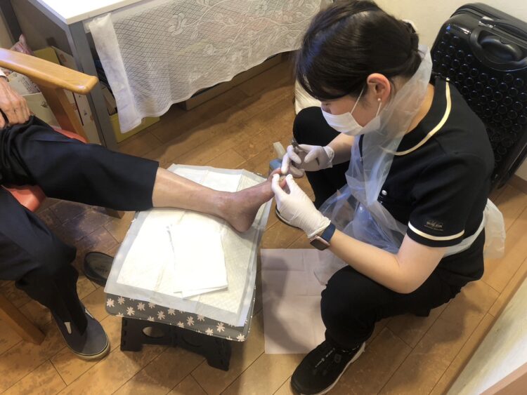 フットケア体験会　2