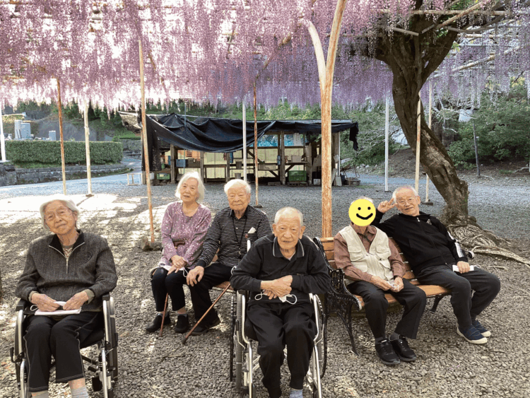久しぶりの外出レク！藤見ドライブ