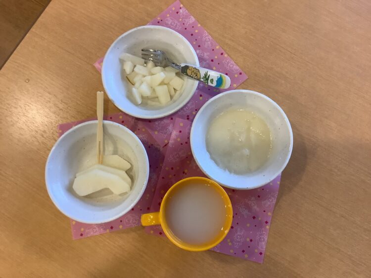 梨をいただきました