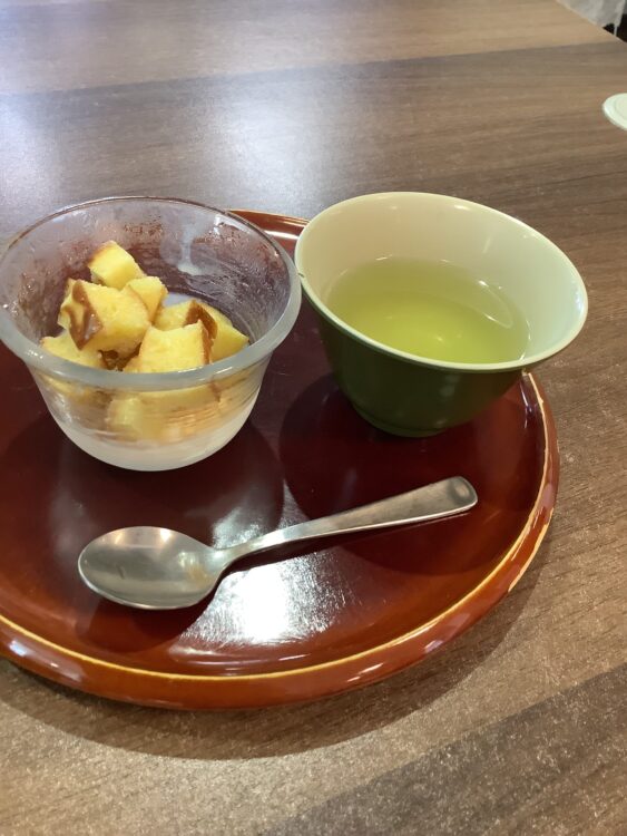 先日のおやつはあまーいあれとあれを組み合わせちゃいました！