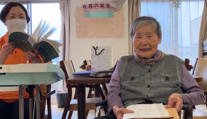 毎月１回開催。A先生の音楽レク♪