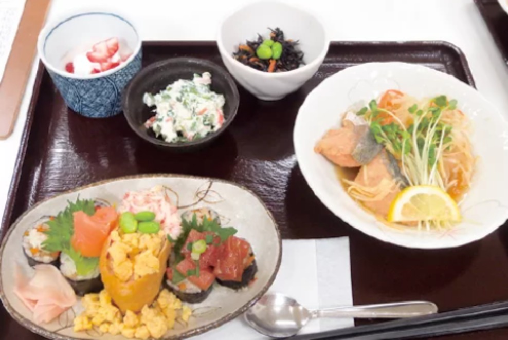 実際のメニュー