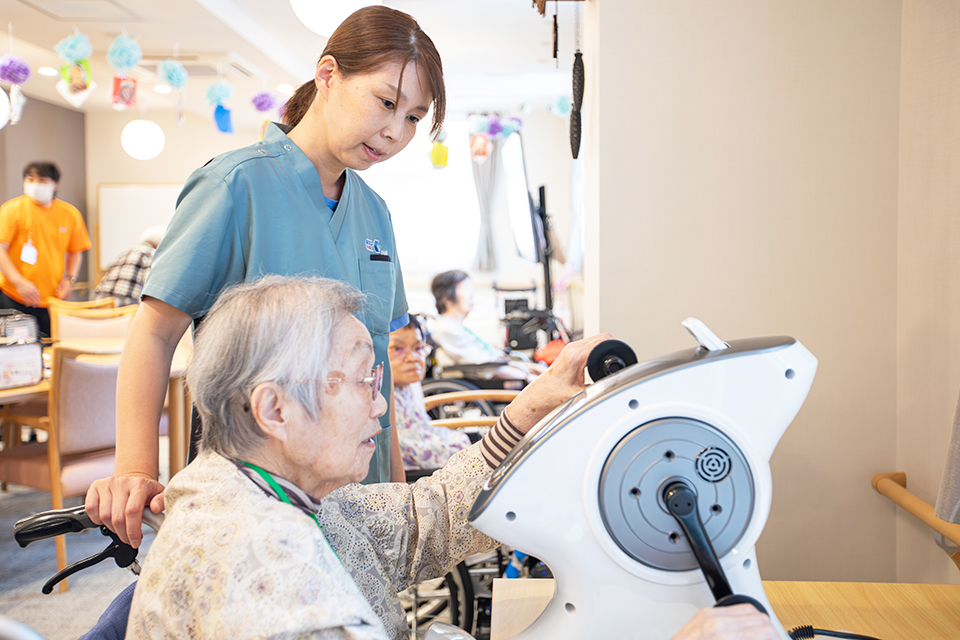 健康管理とリハビリサポート