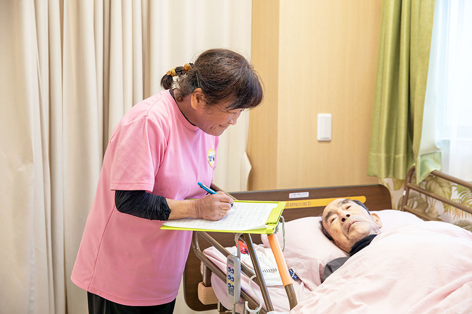 個別リハビリで心身の機能を維持