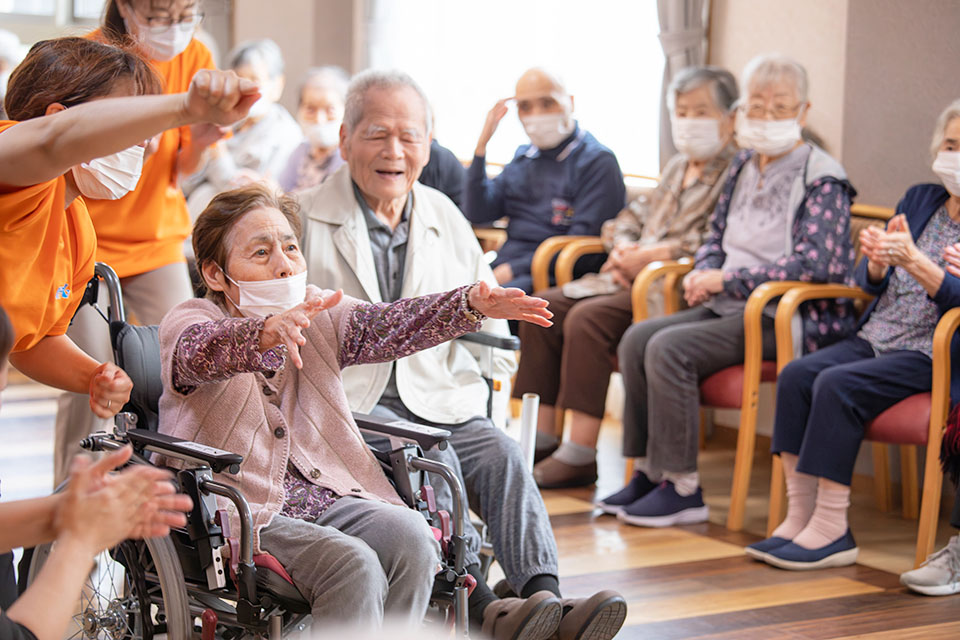 笑顔あふれる時間