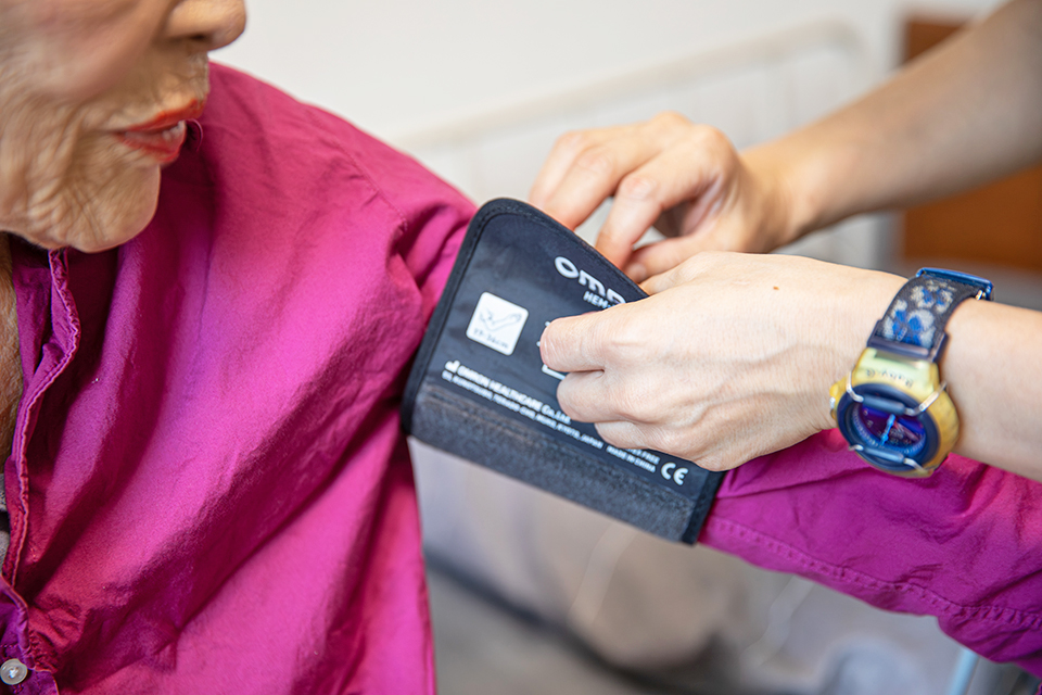 安心のバイタルモニタリング